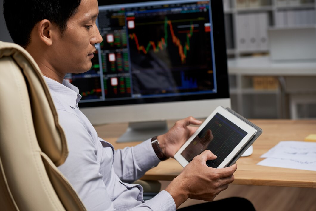 Stock market trading dashboard